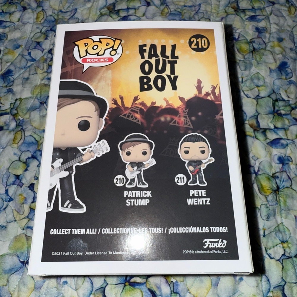 Funko Pop! Patrick Stump - Fall Out Boy Vinyl Figure - Picture 3 of 7